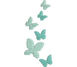 Stickdatei - Reihe Schmetterlinge